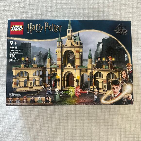 Lego Harry Potter The Battle of Hogwarts 76415 730 Pcs Discontinued New In Box - Picture 1 of 5